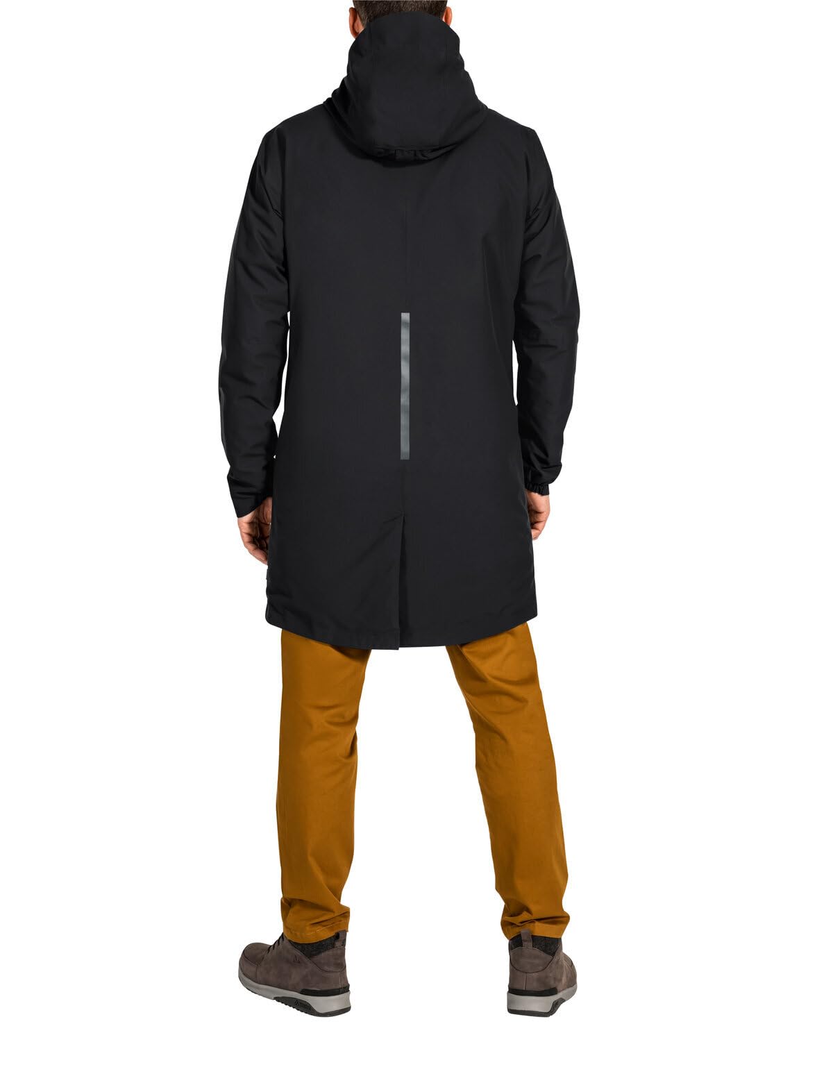 VAUDE Cyclist II gefütterter Parka für Herren – Winterjacke mit PrimaLoft Wattierung, wasserdichte & atmungsaktive Winter Fahrradjacke für Herren, 2-Wege-Reißverschluss – ideal für den Winter