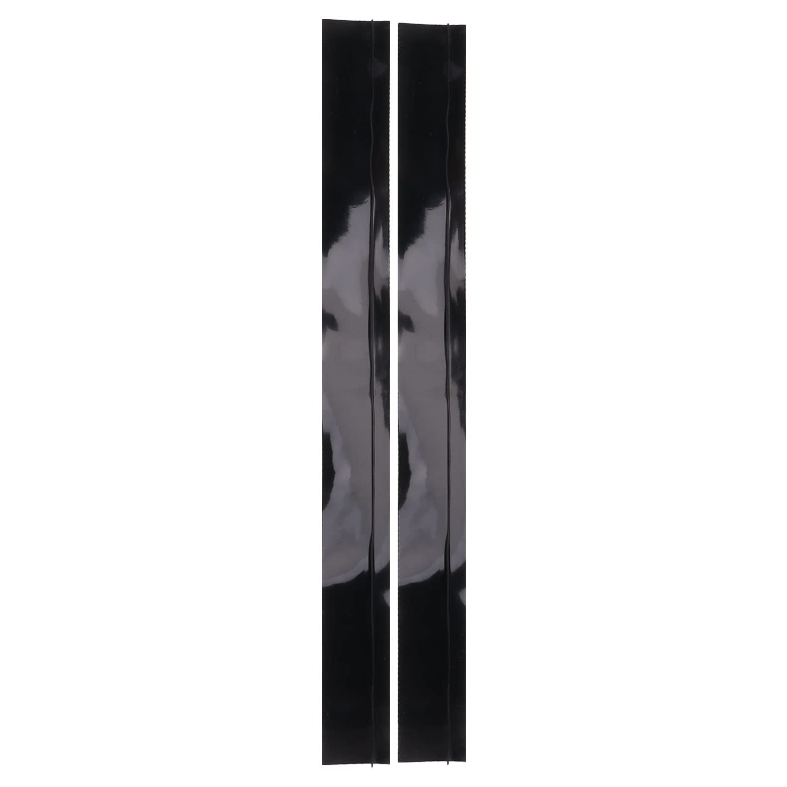 2pcs Silicone Stove Covers, Kitchen Wide Filler Strip for Stovetop & Cooktop, Anti Oil T Shaped Design, Black - Image 3