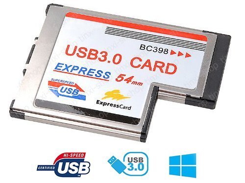 Tinxi® USB 3.0 Super Velocita' PCMCIA Express Card...