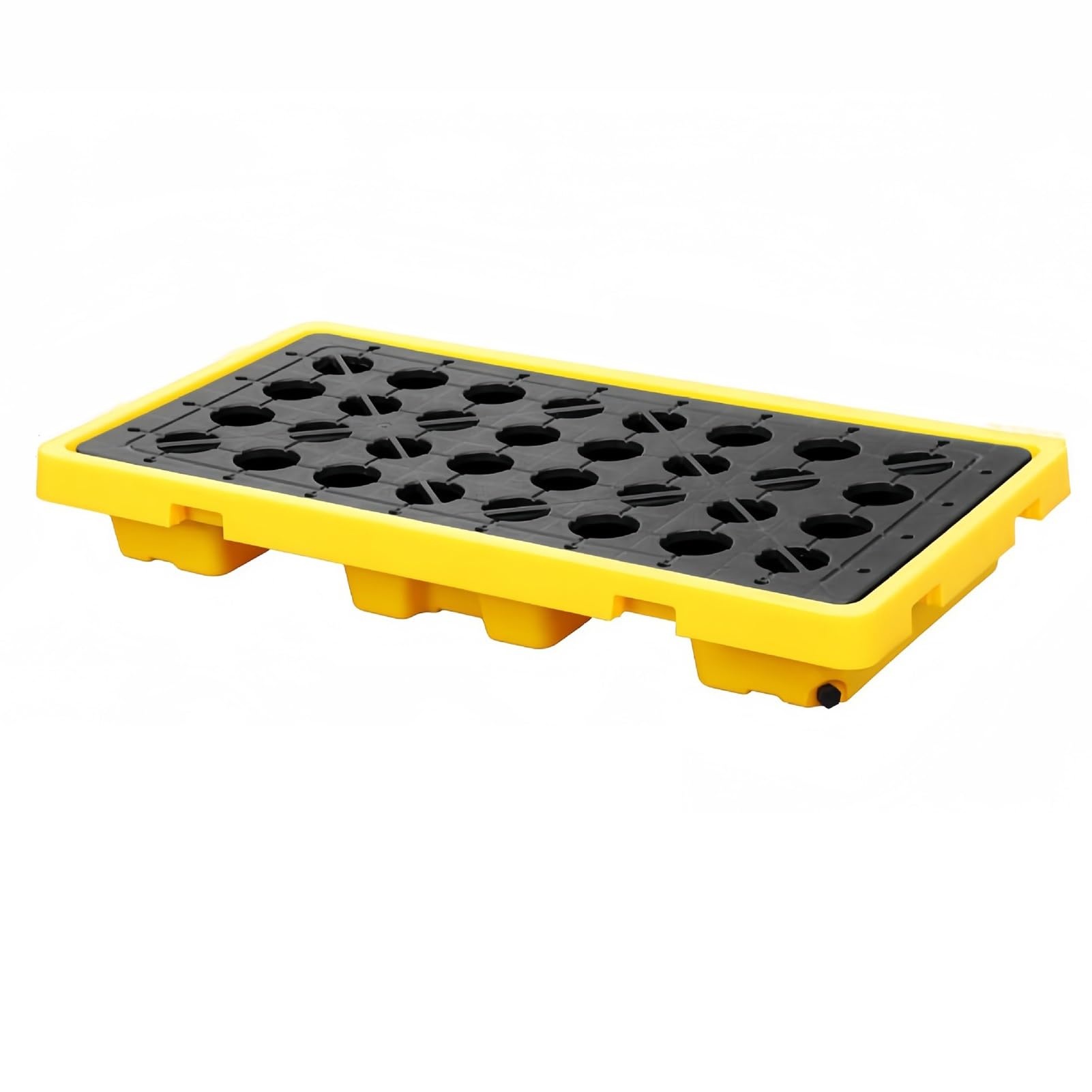 GYEQXKT Leak-Proof Spill Containment Platform with Removable Grate, Stackable for Easy Storage, Ideal for Industrial and Warehouse Use