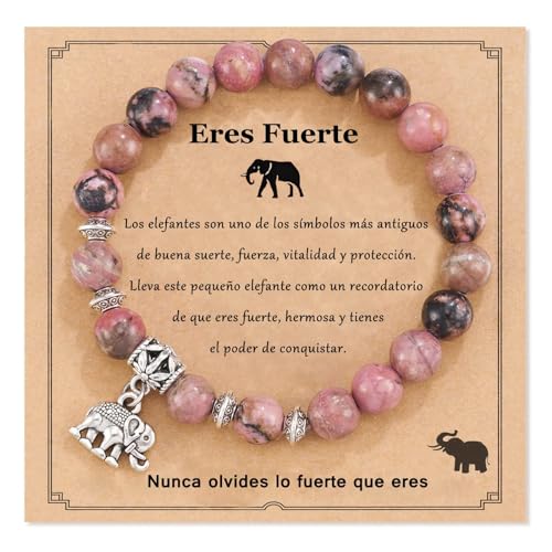 Pulsera de Elefante para Mujer, Regalos Elefante Mujer,...