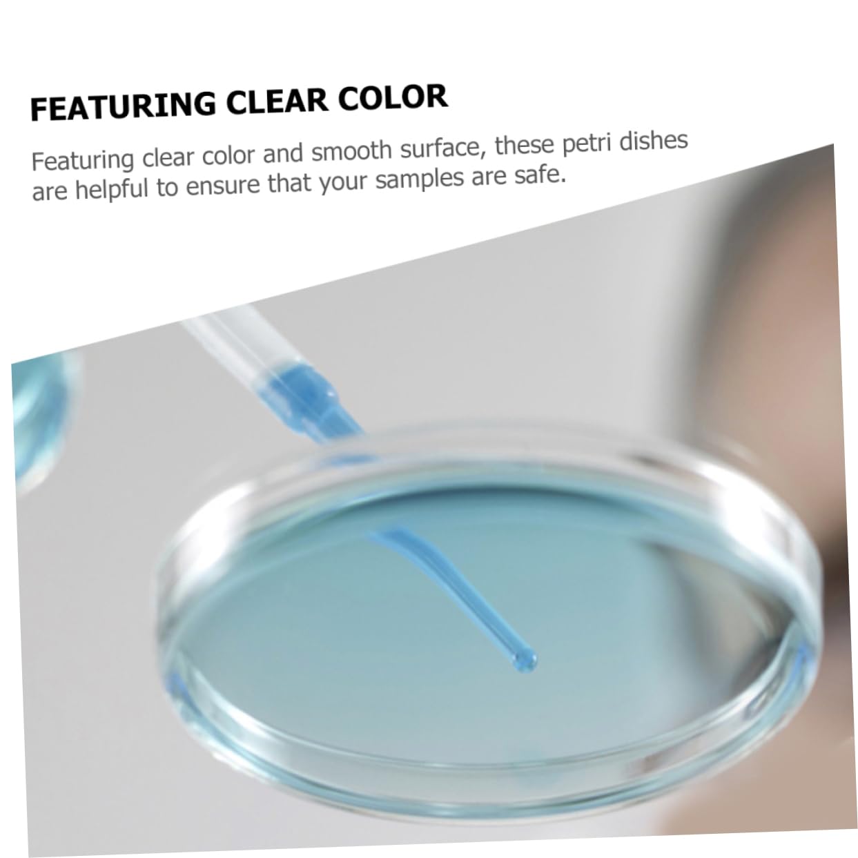 KICHOUSE 10pcs Culture Plate Petri Tray Science Experiment Supplies Plant Petri Dish Petri Dish for Experiments Petri Dishes with Lid Petri Dish Experiment Lab Tissue Culture Agar Plastic