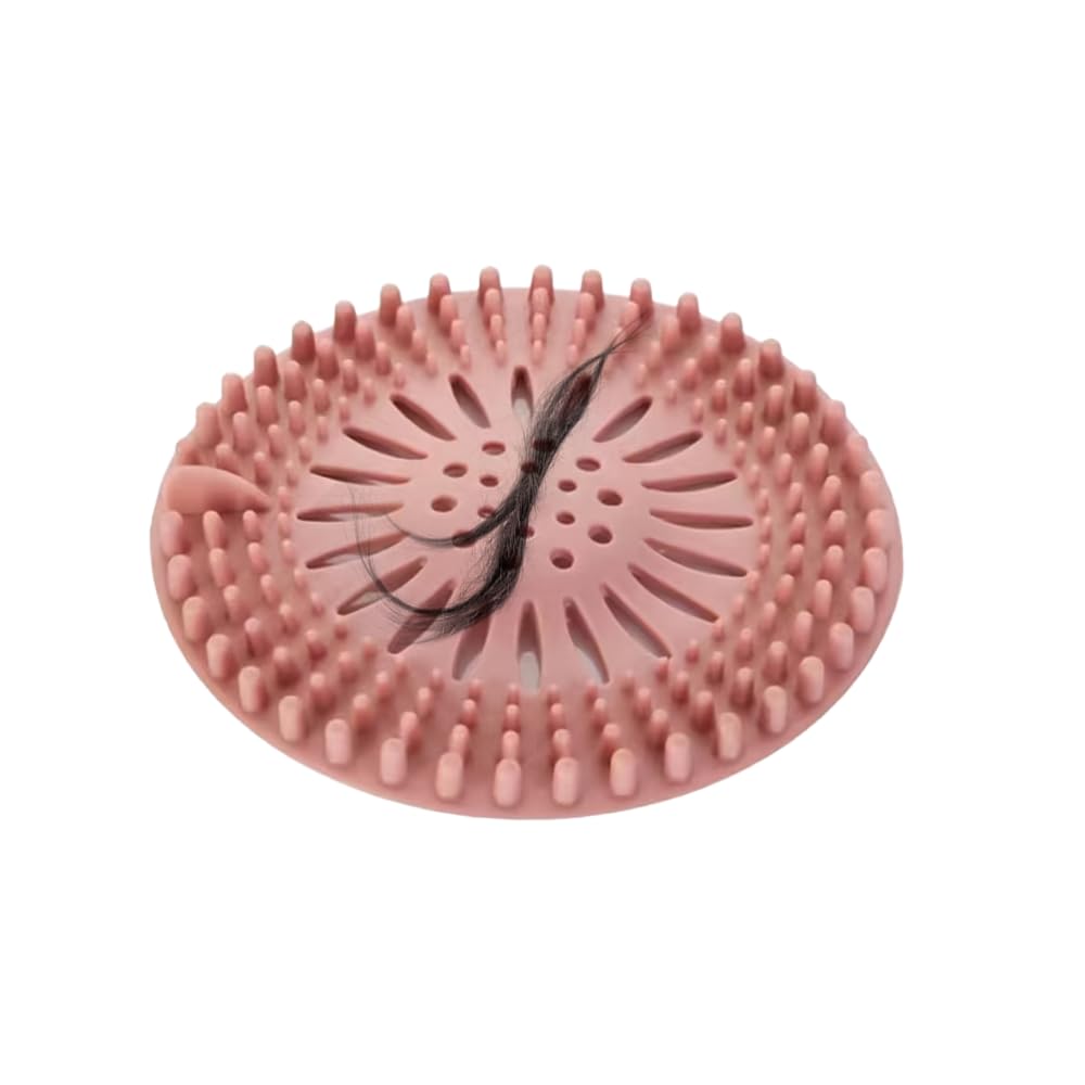 Filtro Doccia Capelli In Silicone E Acciaio - Anti Intasamento | Per Lavello, Vasca E Doccia - Foto 9