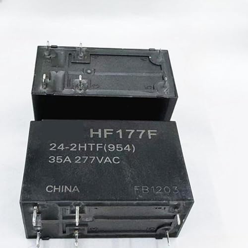 YLQUXEUV 1pcs/lot relay:HF177F 24-2HTF(954) 35A 6pins Double coil magnetic holding relay