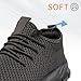 Oltyutc Men Women Tennis Shoes Lightweight Breathable Running Shoes Walking Gym Workout Athletic Comfortable Fashion Sneakers Dark/Grey 8 Women/6.5 Men