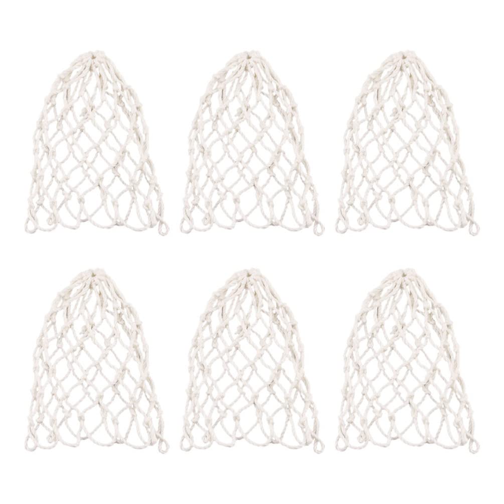 BESPORTBLE Billiard Net Bag for Pool Table 6pcs Replacement Nets Easy to Install and Use Storage Holder