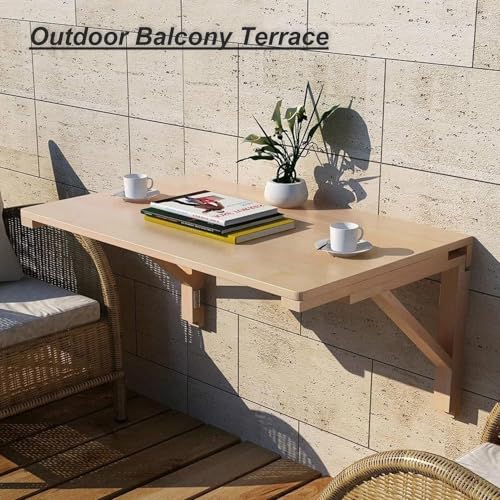 Table pliante murale pour petits espaces et bureau suspendu polyvalent