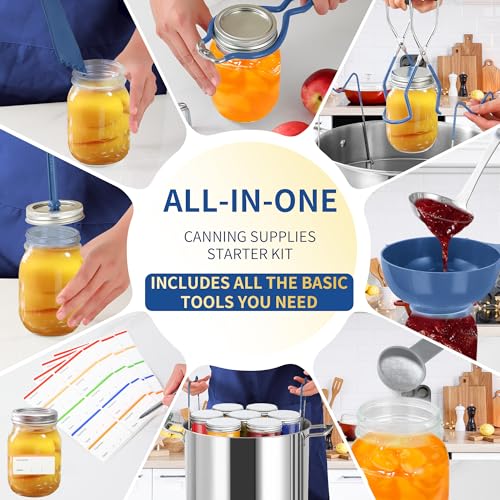 Image of Canning Supplies Starter Kit,Canning Kit Set for Beginners