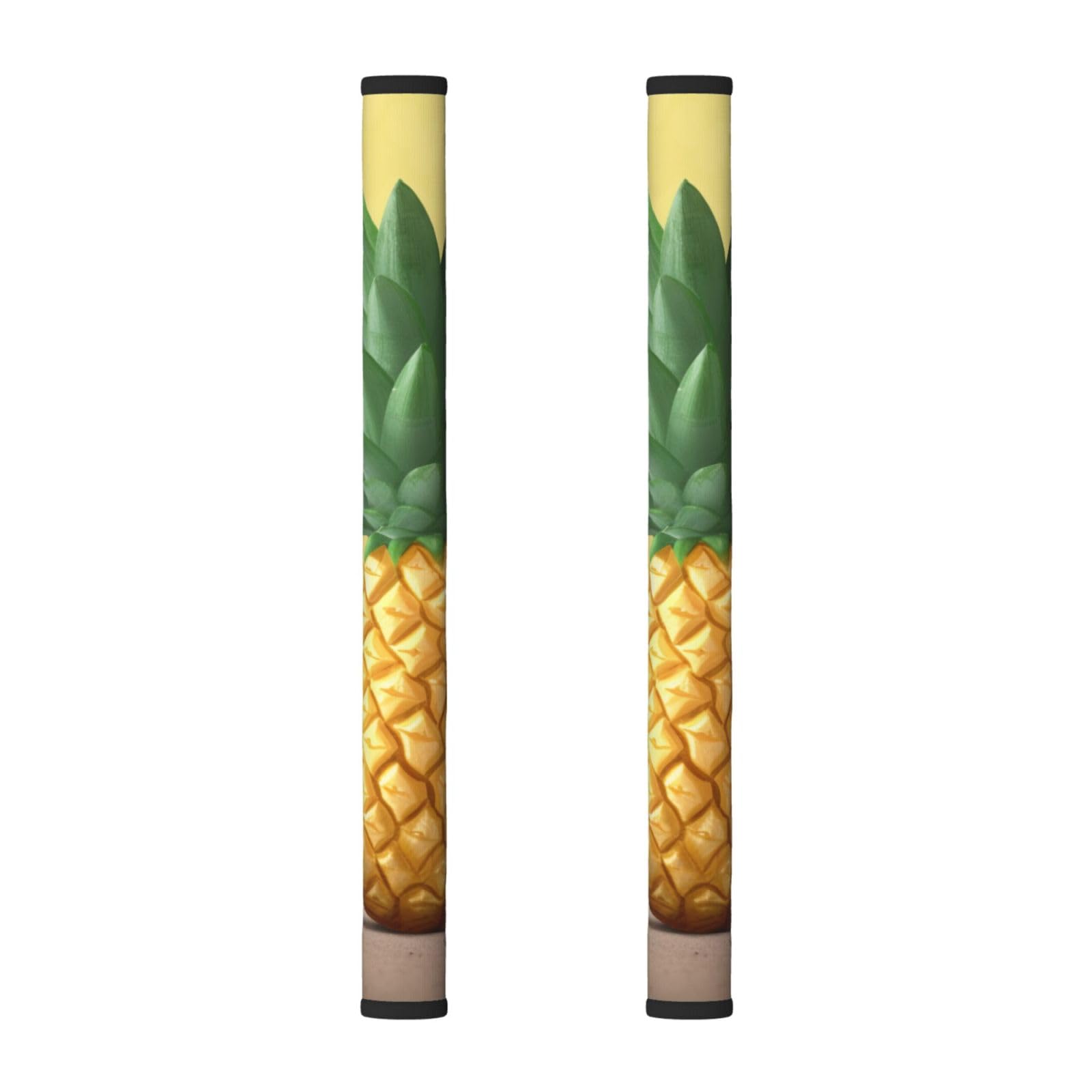 VGFJHNDF Refrigerator Door Handle Covers 2-Pack, Pineapple prin Printed Protect and Decorate for Fridge Ovens Dishwashers