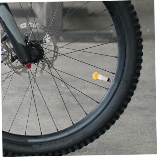 Juego de 4 tapas divertidas para válvula de neumáticos en forma de seta para coches, motocicletas, camiones y bicicletas miniatura 5