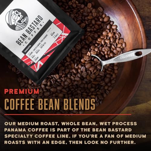 Bean Bastard Coffee PANAMA Medium Roast en Grano 12oz miniatura 4