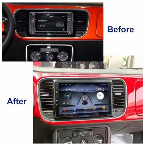 Radio de coche para VW Beetle con cámara trasera, soluciona tus problemas de parking 2