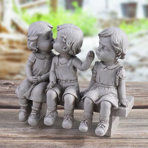 Figurine décorative résistante aux intempéries aux finitions sculptées main - 6