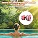 kowaku Aquatic Dumbbell Bar Aquatic Barbell Water Sports Pool Fitness Aquatic Weights Lightweight Men Women EVA Water Dumbbells, Pink