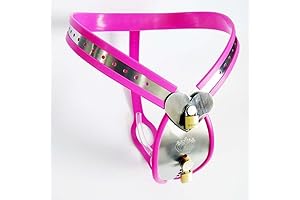 Chastity Belt for Men: Adjustable Stainless Steel, Lockable