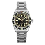 Cronos L6017 40mm Diver BB58 Vintage Luxury Men Watches PT5000 Sapphire Glass 20 Bar Automatic Mechanical Wristwatches