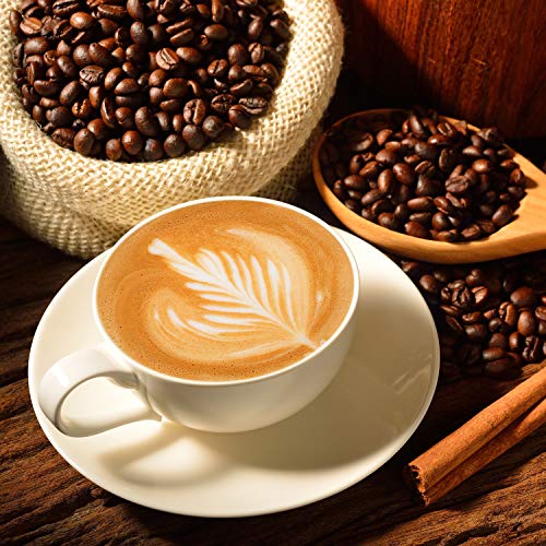 image for Boao 72 Pieces Coffee Decoration Stencils Coffee Art Template Coffee M