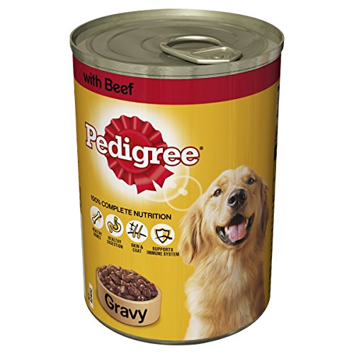Pedigree Beef In Gravy Wet Dog Food (12 Packs) (12 x 400g) (Beef In Gravy)
