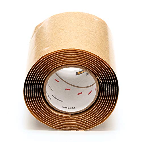 Image of 3M Scotch Heavy Duty Mining Tape 31, 2 in x 6 ft, Black, 1 Roll | Flame-Retardant, Premium Grade