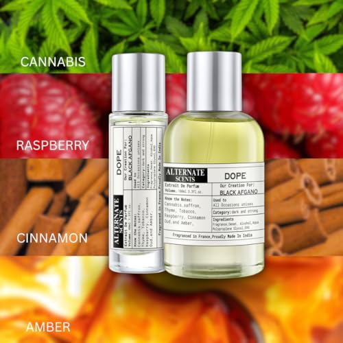 Image of Alternate Scents DOPE Long Lasting 40ml Perfume Spray For Men & Women|Strong| 30% Oil Concentration| Fragrance From France | Made In India|