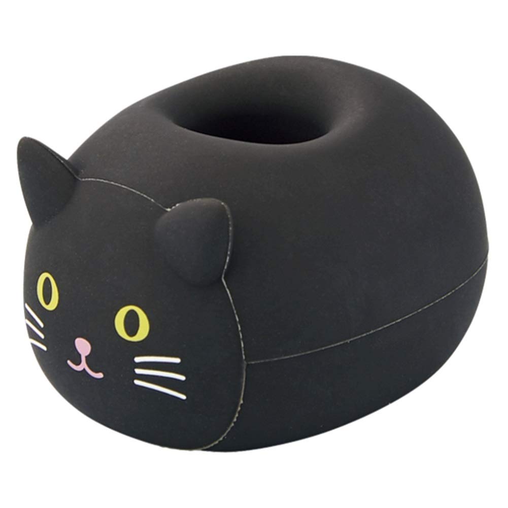 Lihit Lab Punilabo Pen Stand - Black Cat