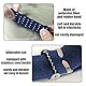 4-Teiliger Handschuhclip, Anti-Rutsch-Handschuhclip, Anti-Verlust-Handschuhclip, Multifunktionaler Elastischer Gurtbandclip, Edelstahl-Handschuhclip
