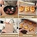 Silicone Baking Mat Roll 16IN*5FT Free Cutting, Non-Slip Pastry Mat, Non-Stick Reusable Air Fryer Liner, Oven Liners, Counter Mat, Freeze Dryer Mat, Easily Cut to Size Fit All Ovens Pans Tins Dishes
