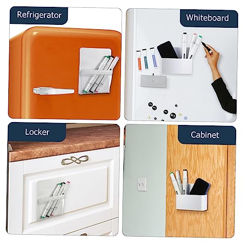 Porte stylo magnétique DOITOOL support pour marqueurs et crayons rangement compact - 8