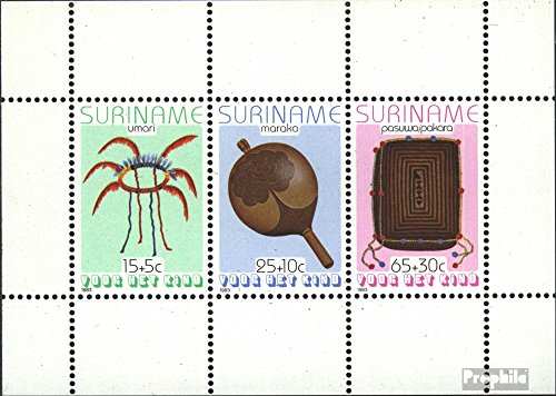 Prophila Collection Suriname Block 36 (Completa Edizione) 1983 Materie Prime (Francobolli per i Collezionisti)
