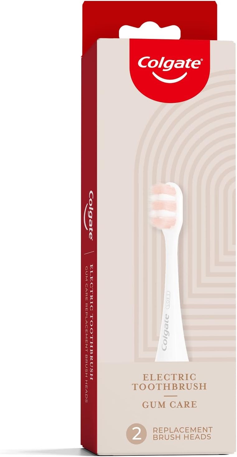 Colgate Advanced Electric Toothbrush Replacement Brush Heads - 2pcs