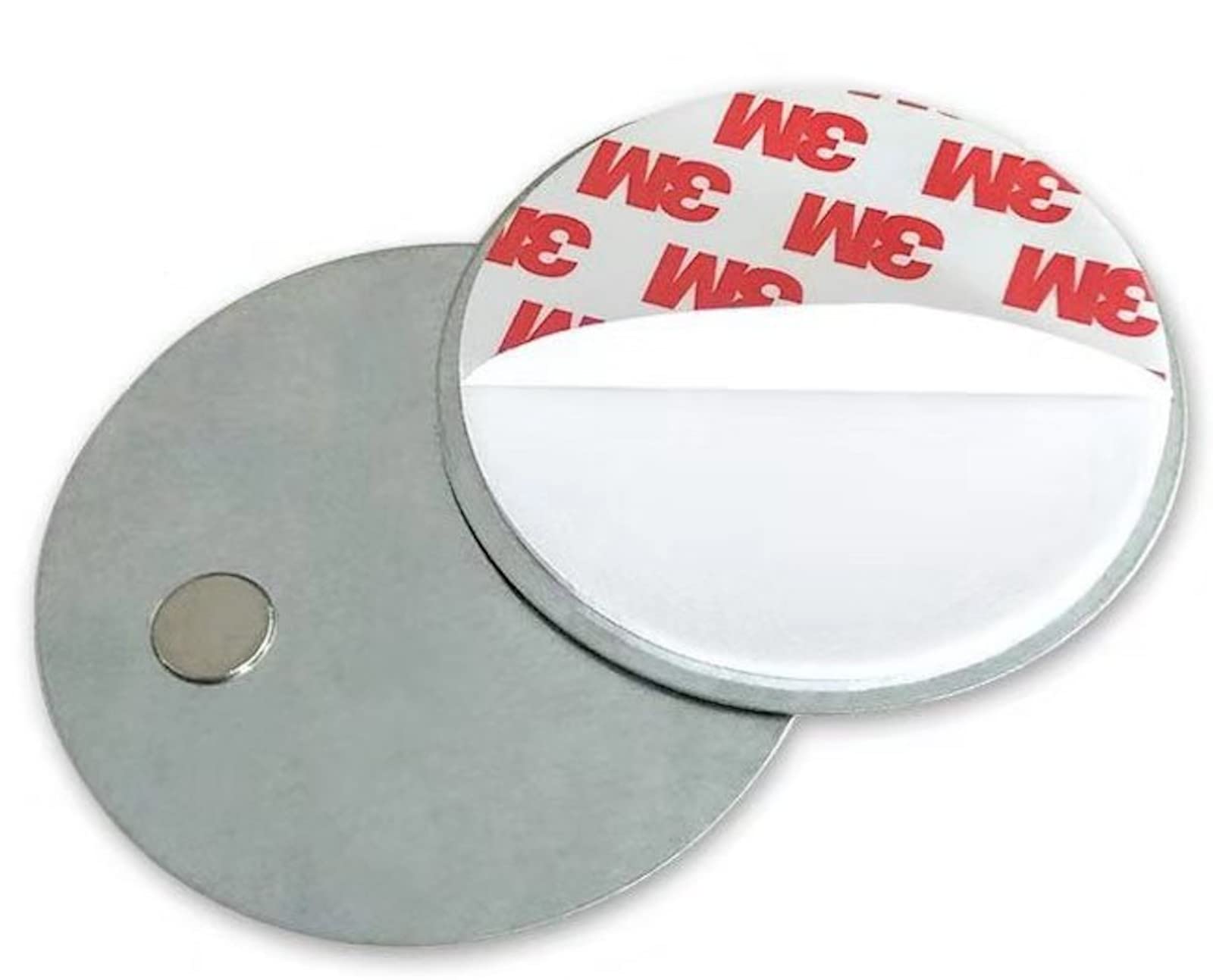 50x EWANTO Magnetisches Befestigungs-Pad für Rauchmelder 70 mm Durchmesser Halterung für Feuermelder 3M Klebepads mit extra starker Magnethalterung selbstklebend schnelle einfache Montage ohne Bohren