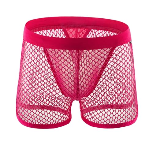 TniEWFBHSD Pantalones Cortos de Boxeo para Hombre con diseño Moderno y Tejido de Malla Transpirable (L)