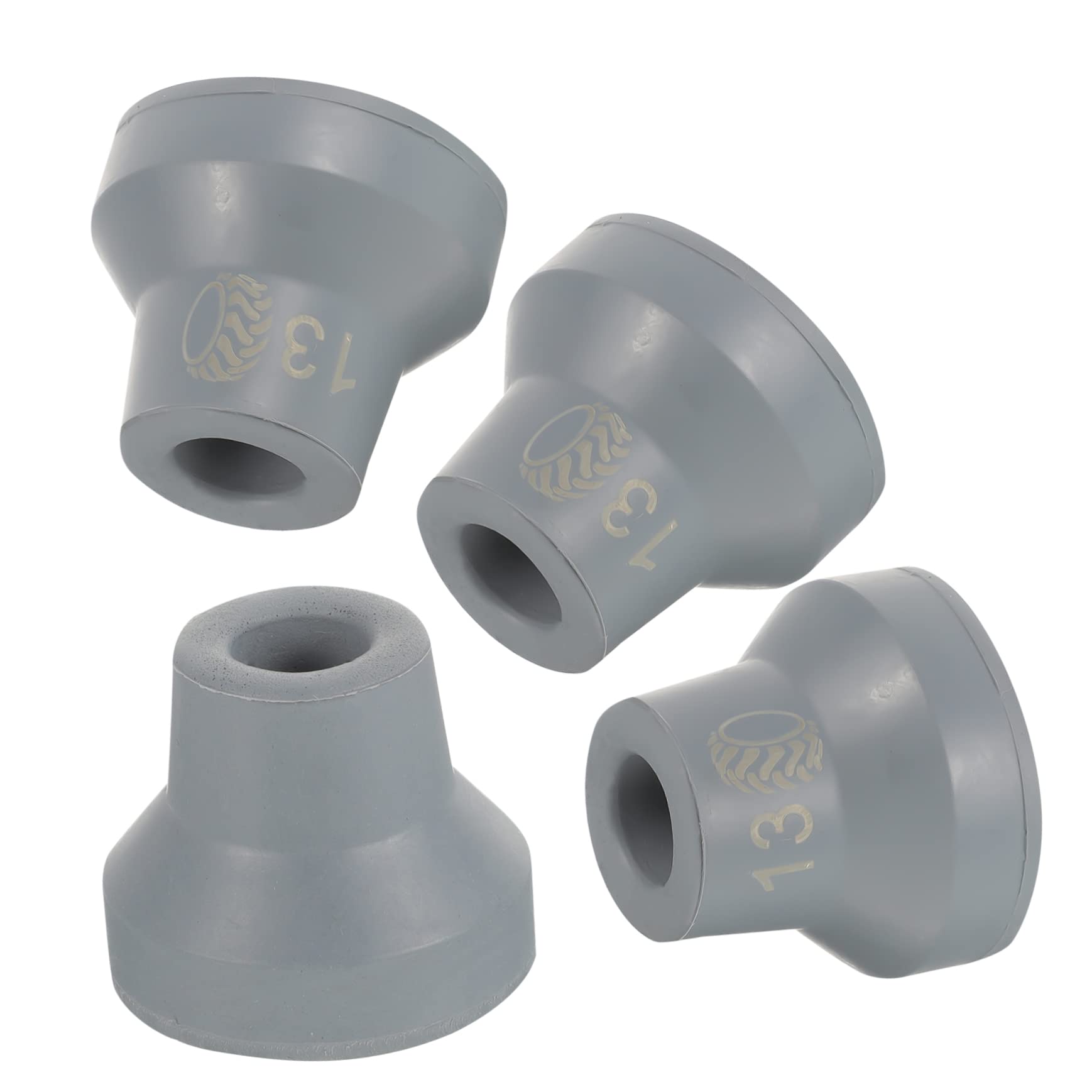 NOLITOY Crutch Fix Accessories Trekking Pole Foot Covers Anti-Skid Hiking Pole Protectors