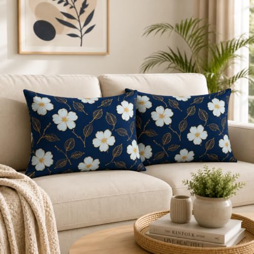 Image of Microfiber Pillow Cover 17x27 Inch (Pack of 2) | Soft & Durable | Ideal for Bed & Sofa Tulip Rose