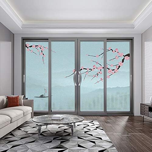 Miniatura 3 de Película de privacidad para ventana, sin pegamento, adherencia estática, hermoso paisaje, cubierta de ventana, calcomanía decorativa de vidrio