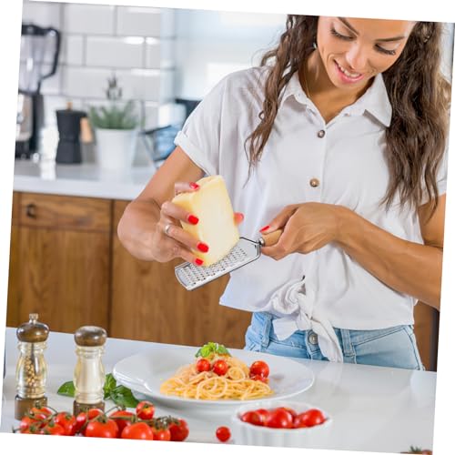 Rallador multiusos de acero inoxidable con mango ergonómico miniatura 6