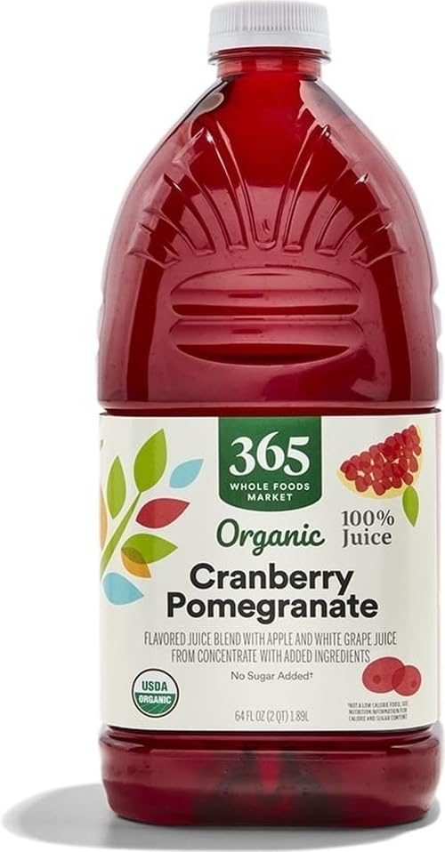 Image of 365 by Whole Foods Market, Organic Cranberry-Pomegranate Juice Blend, 64 Fl Oz
