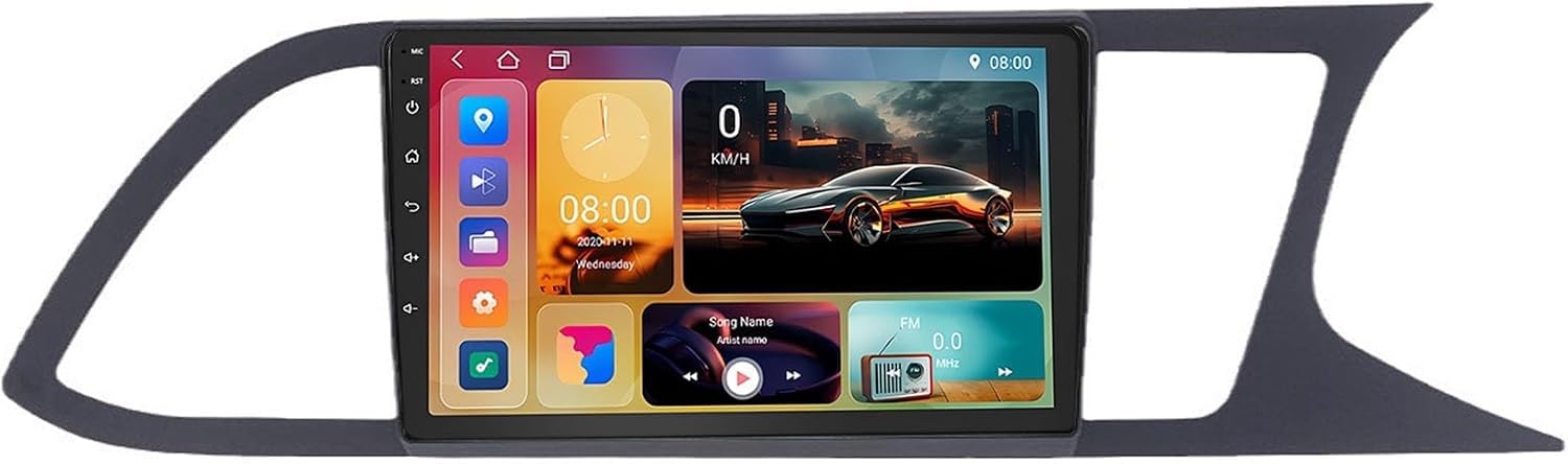 ,G5 2g+32g,9-calowe radio samochodowe Android 15 do Seat Leon 3 2013-2018 RHD, ekran dotykowy IPS, radio samochodowe, bezprzewodowy CarPlay, Android Auto, GPS, WiFi, Bluetooth, wsparcie OBD2, DVR, DSP