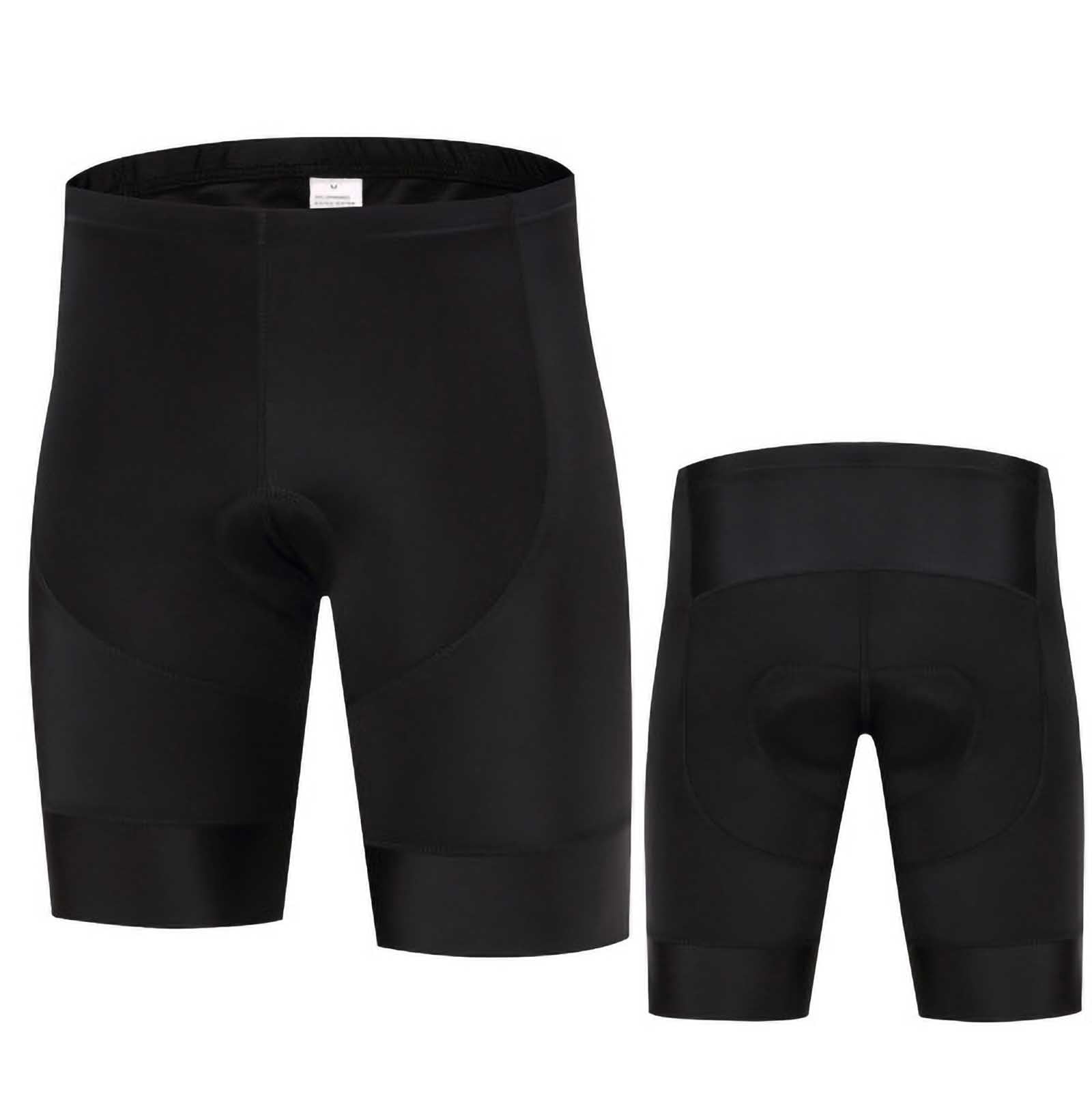 Spodenki rowerowe z szelkami unisex, amortyzujące wstrząsy spodenki rowerowe na letnią jazdę szosową,No Strap-3XL