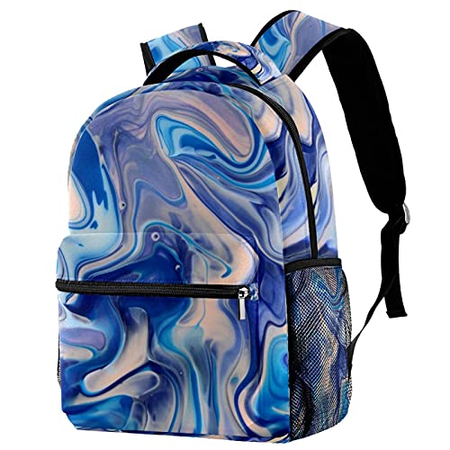 Mochila para portátil de mármol para hombre y mujer ideal para viaje y oficina