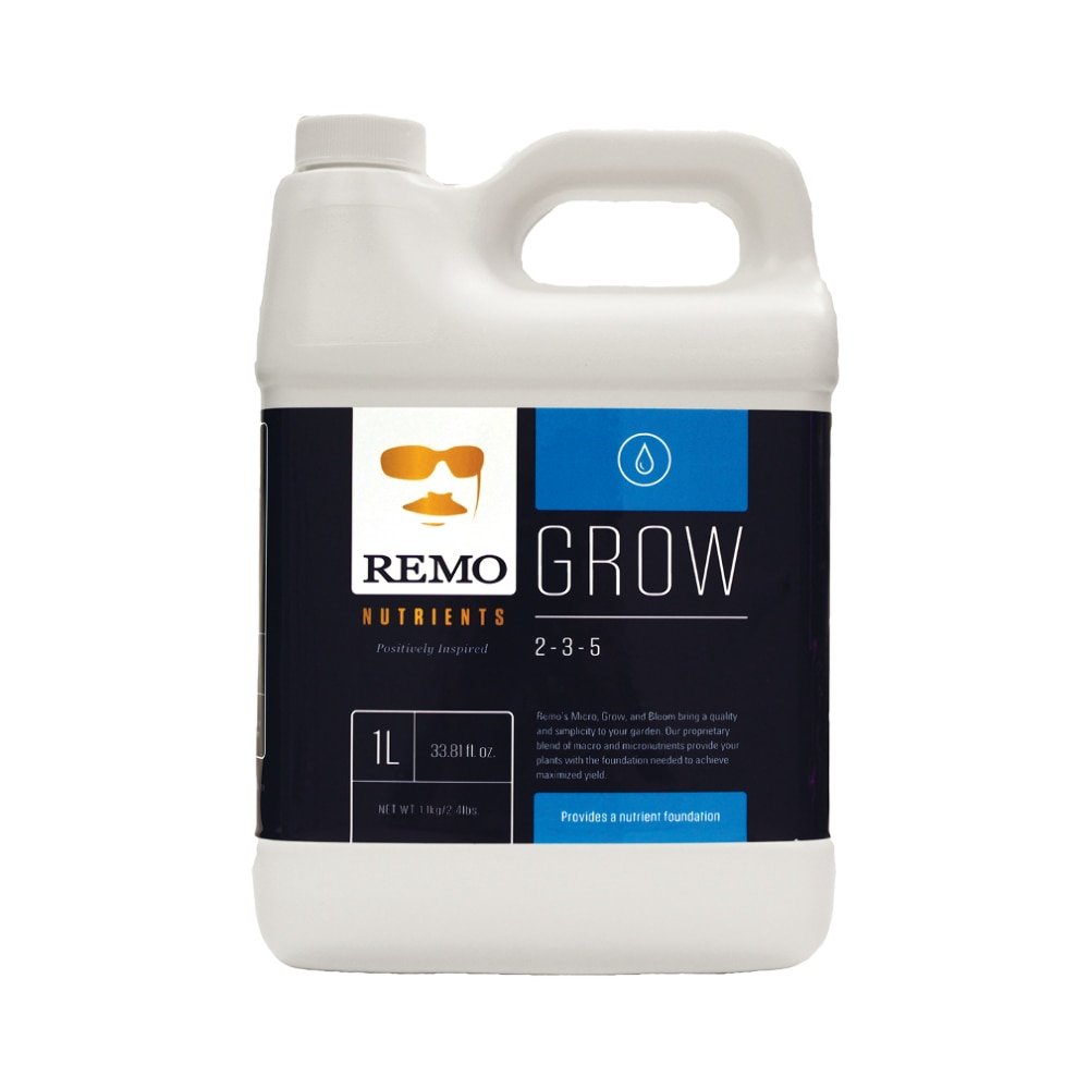 Remo Brands Remo Nutrients Remo's Grow 1L Plant Food Fertilizer Hydroponics