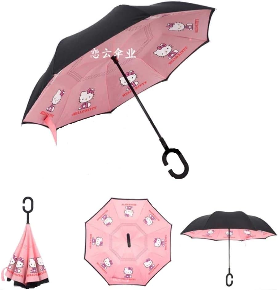 VIEL SPIEL Big Size Windproof Pink Umbrella for Girls and Boys
