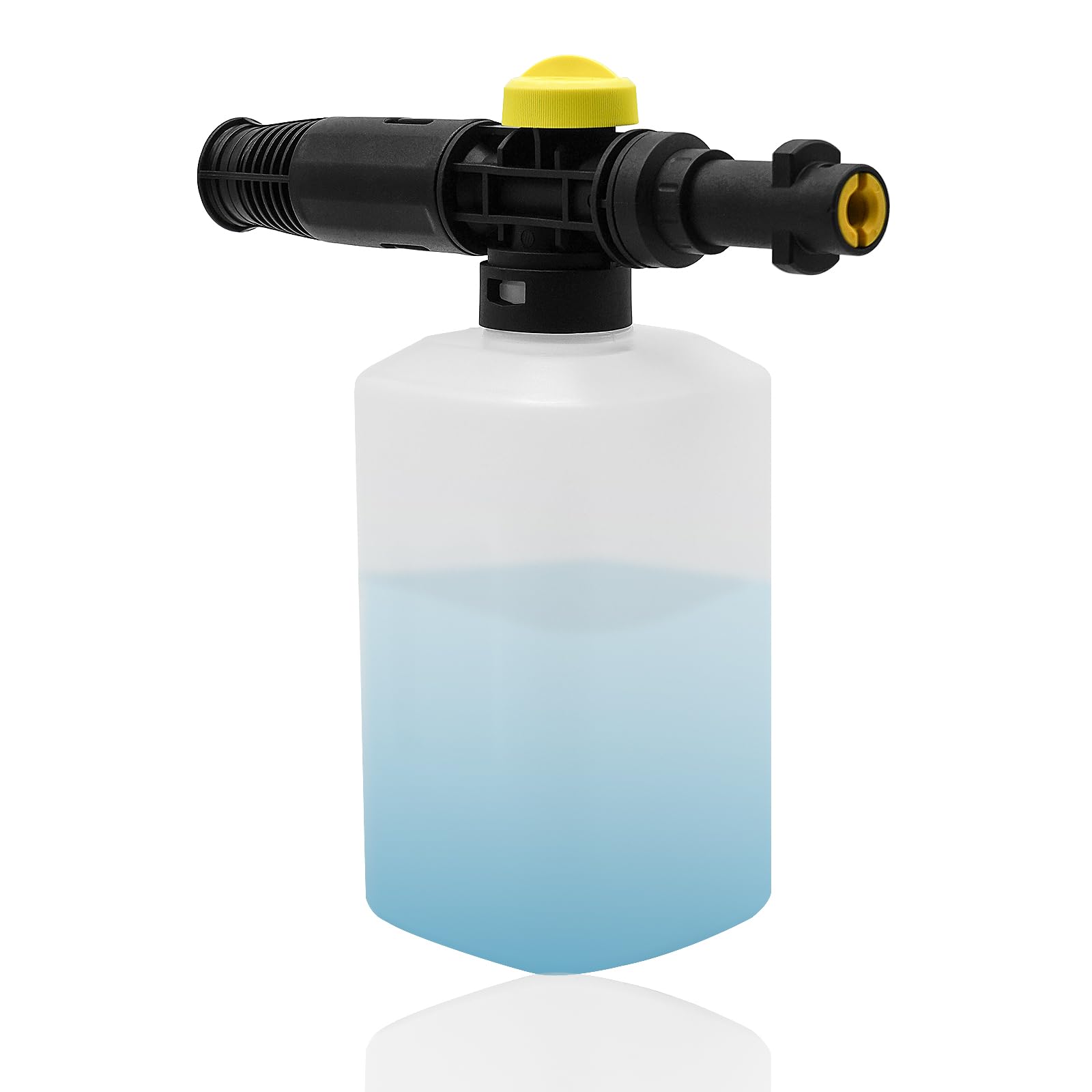 XtraHorn Snow Foam Gun, Adjustable Foam Lance for Karcher K5 & K7 Pressure Washer Cannon Bottle Attachment for Car Wash 750ML
