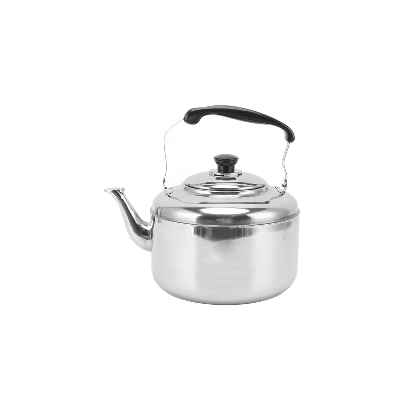 FGJsfhrDTU Tea Kettle Stovetop, Stainless Steel Whistling Teapot for Gas Hobs, Camping Hot Water Teakettle(3l)