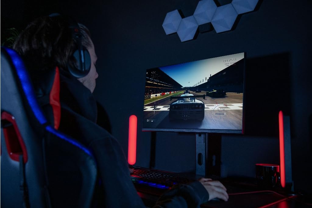 Konix Monitor Gaming Nova 24" PC, PS5, Switch 2 y Xbox Series X|S - Full HD 1080p - 180 Hz - 1 ms - FreeSync - HDMI - DisplayPort - Panel IPS