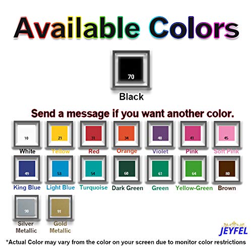 Vinilo Decorativo Bienvenidos Jeyfel Decals 16x4 pulgadas miniatura 4