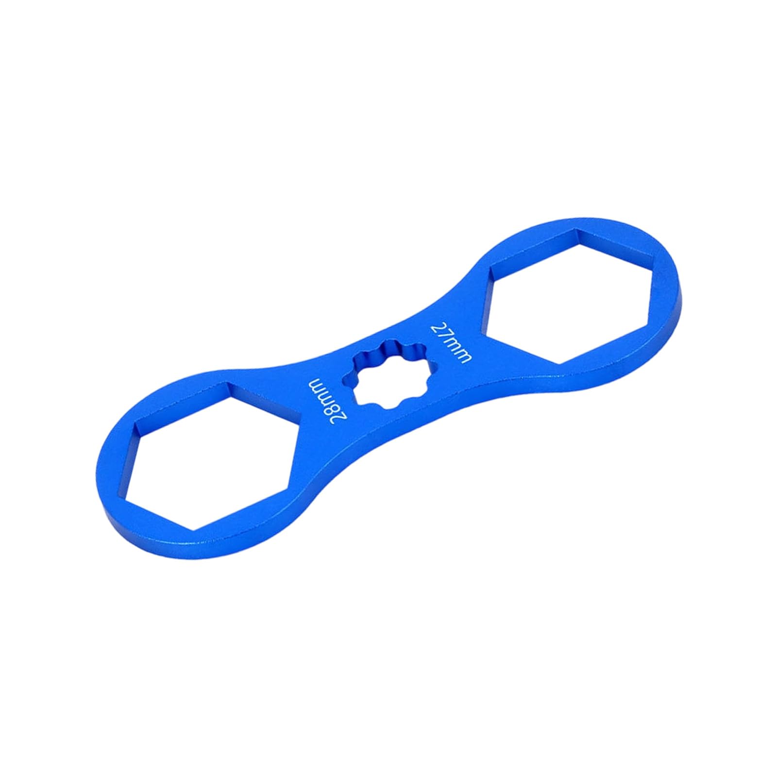 Laikoutd Type B Blue 27Mm To Weight Compacts Wrench For Mountain Bike Fork Crowns And Maintenance Strong Construction Wrench For Fork Crowns