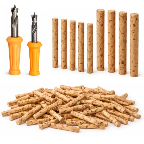 Cork Sticks Drill Carp Fishing Pop-Up Bait 6mm 8mm Boilie Ronnie Rigs Stick UK (6mm (10 Sticks + Drill))