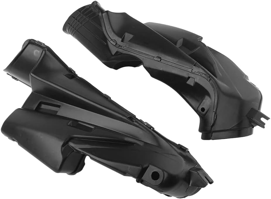 FLPRO Black ABS Ram Air Tubes Duct Intake Fit for Suzuki 06 07 GSX-R600 GSXR750 2006-2007 k6 Ram Air Intake Tube Duct Cover