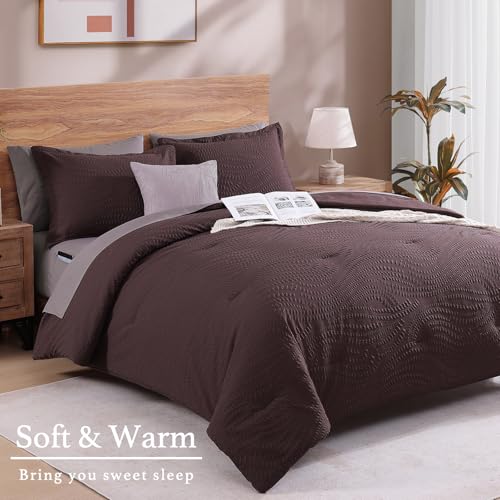 Geniospin Twin Comforter Set 5pc Purple - Save Big - Image 3